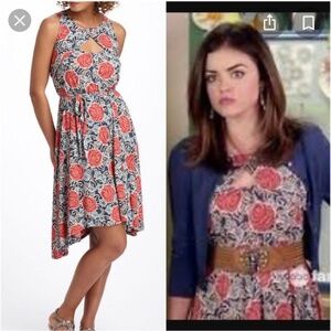 Lilka (Anthropologie) Meticulous Floribunda Chemise Dress